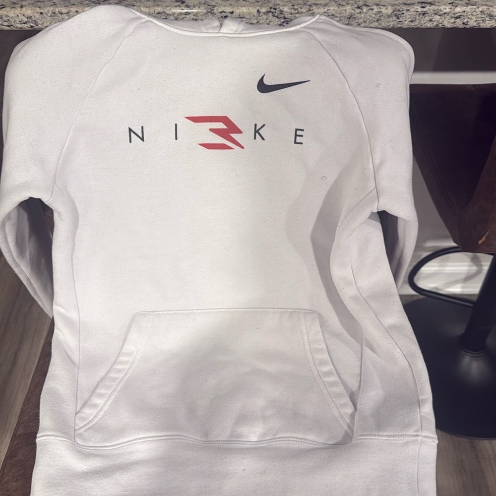 Youth XL white Nike hoodie